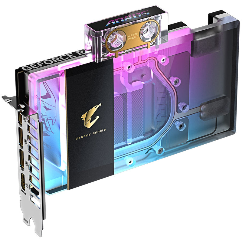 Gigabyte GeForce RTX 5080 Aorus Xtreme Waterforce WB 16GB GDDR7 PCI-Express Graphics Card
