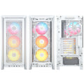 Corsair FRAME 4000D LCD RS ARGB Premium Mid-Tower PC Case - White