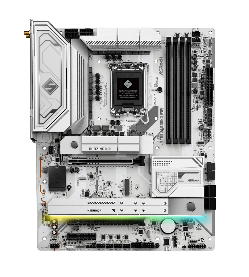 Asrock Z890 Steel Legend WIFI (LGA 1851) DDR5 ATX Motherboard