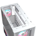 Corsair FRAME 4000D LCD RS ARGB Premium Mid-Tower PC Case - White