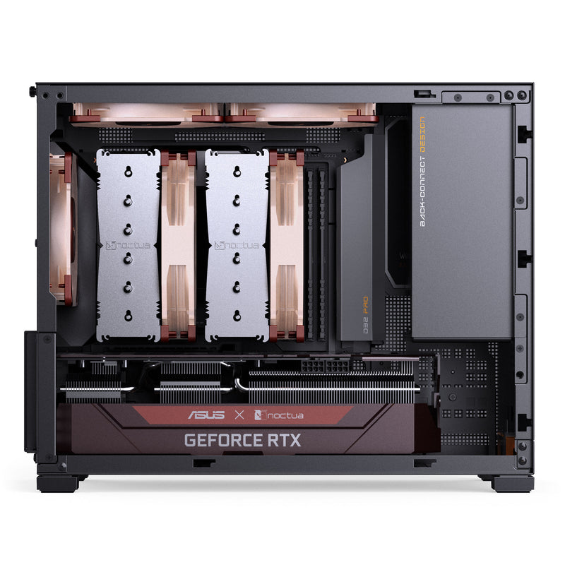 Jonsbo D32 PRO Tempered Glass mATX, Mini Case - Black