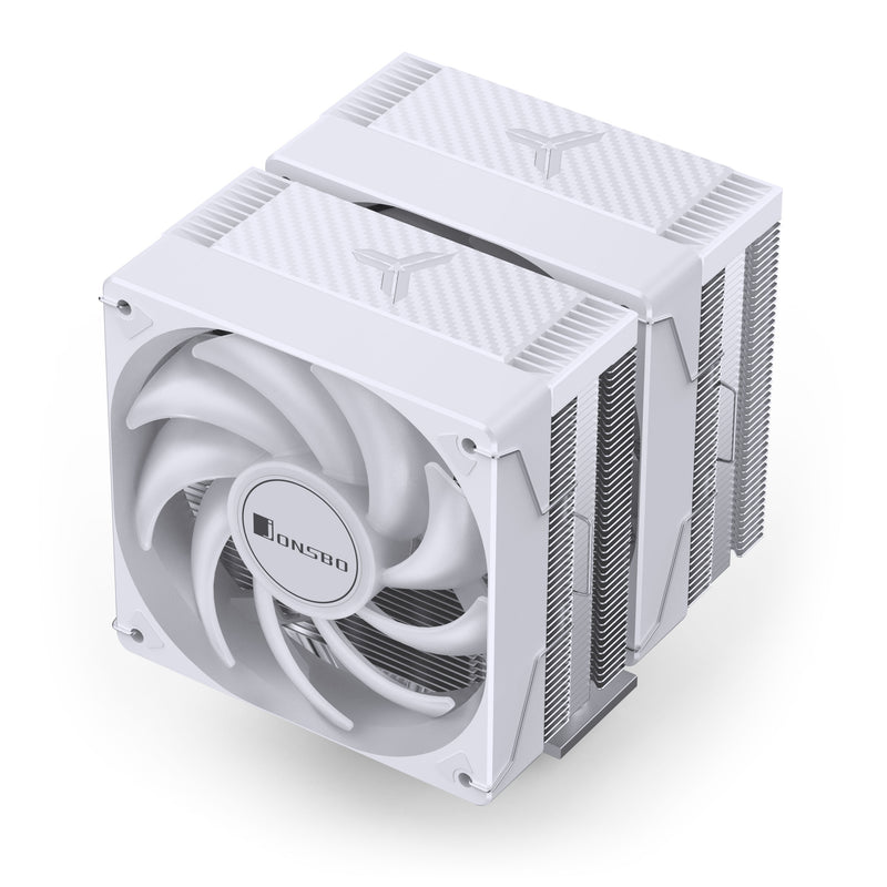 Jonsbo CR-3000E ARGB White Dual Tower CPU Cooler -  120mm