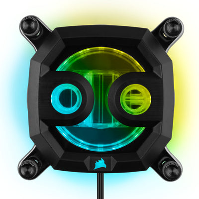 Corsair Hydro X Series XC7 RGB PRO Black CPU Water Block - 1700/1200/AM4/AM5