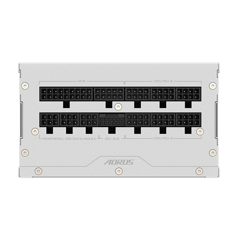 Gigabyte AORUS ELITE ICE P850W ATX 3.1 PCIe 5.1 80 Plus Platinum Modular Power Supply - White