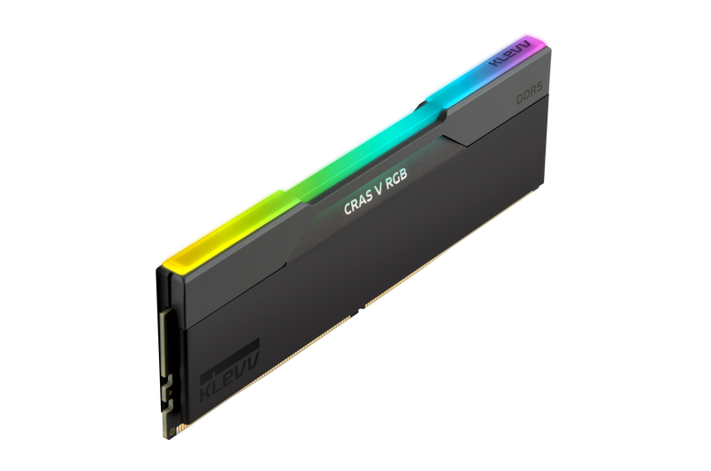 KLEVV CRAS V RGB 32GB (2x16GB) 6000MHz C28 DDR5 Dual Channel Kit - Black
