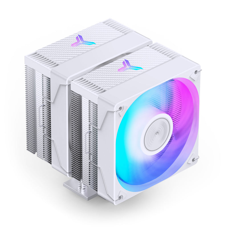 Jonsbo CR-3000E ARGB White Dual Tower CPU Cooler -  120mm