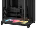 Corsair AIR 5400 LX-R RGB iCUE LINK Triple Chamber Mid-Tower PC Case - Black