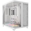 Corsair AIR 5400 RS-R ARGB Triple Chamber Mid-Tower PC Case - White