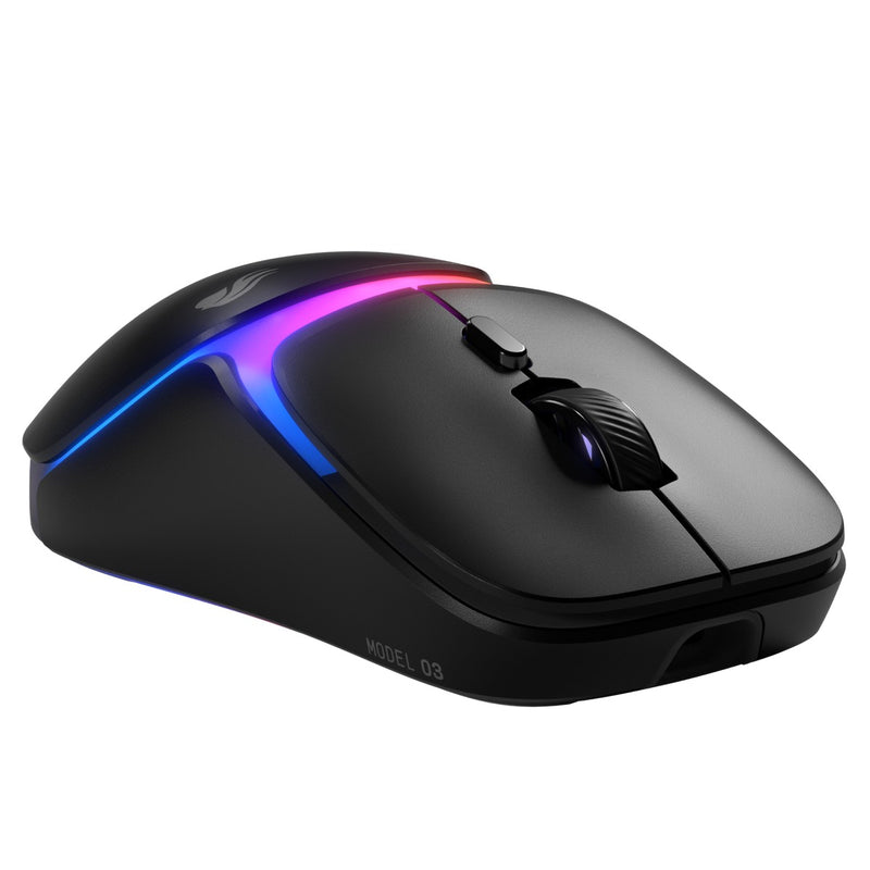 Glorious Gaming Model O3 Wireless Gaming Mouse - InfinitePlay - Black