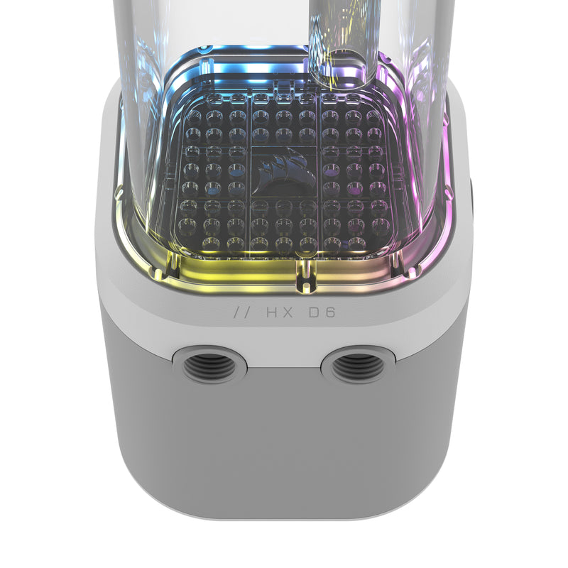 Corsair Hydro X Series XD6 RGB White Reservoir / Pump Combo - 440ml