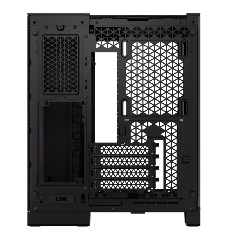 Corsair iCUE LINK 2500X RGB Micro ATX Dual Chamber PC Case - Black CC-9011267-WW