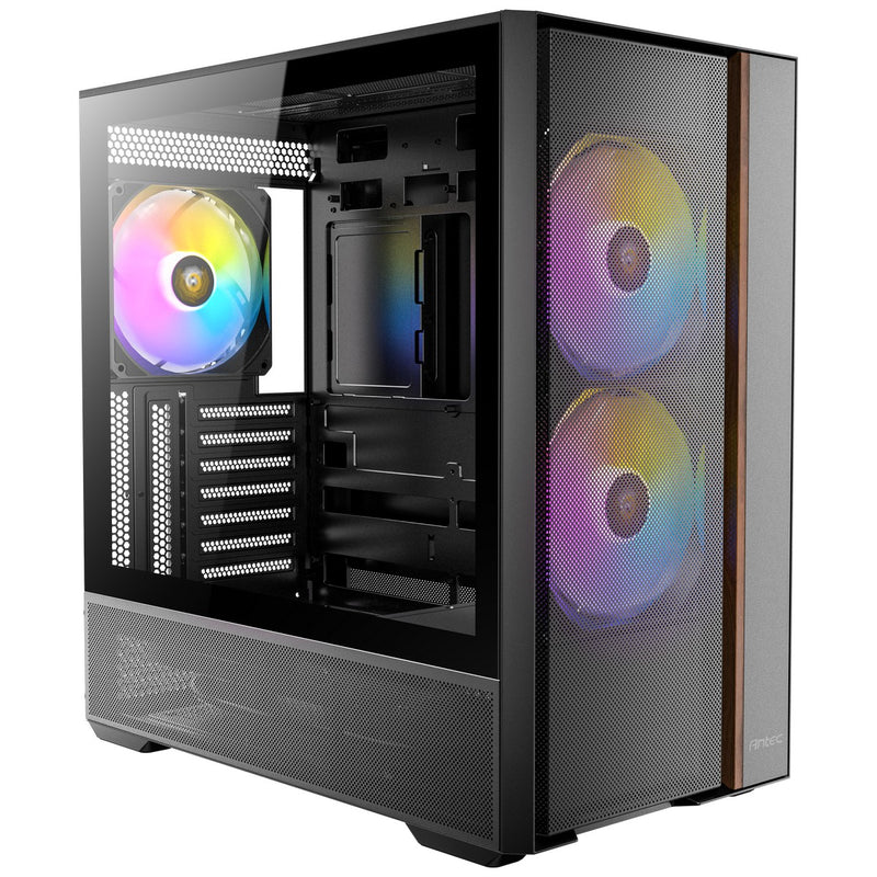 Antec Flux Rear High Airflow ATX Mid Tower Case - Black