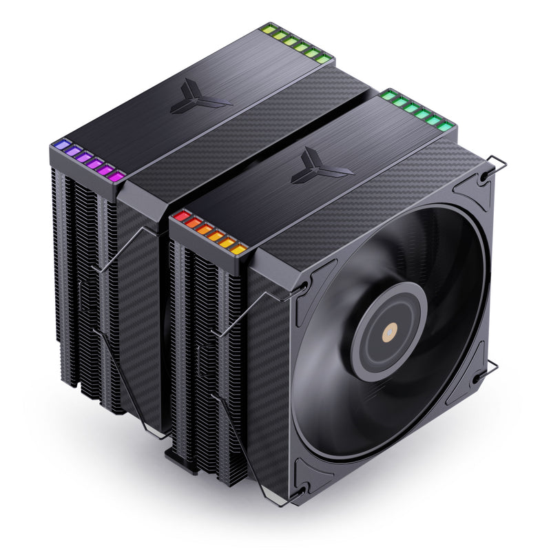 Jonsbo HX6280 RGB Black Dual Tower CPU Cooler -  130mm