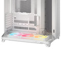 Corsair AIR 5400 LX-R RGB iCUE LINK Triple Chamber Mid-Tower PC Case - White