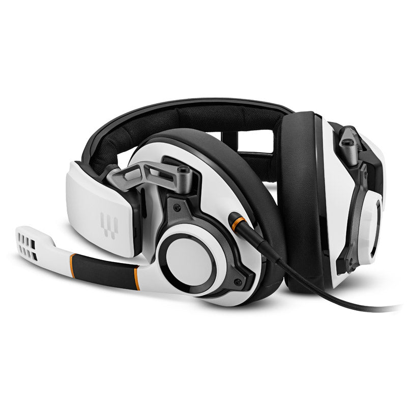 EPOS GSP 601 Premium Professional noise blocking Closed Acoustic Gaming Headset - White 3.5mm (10004