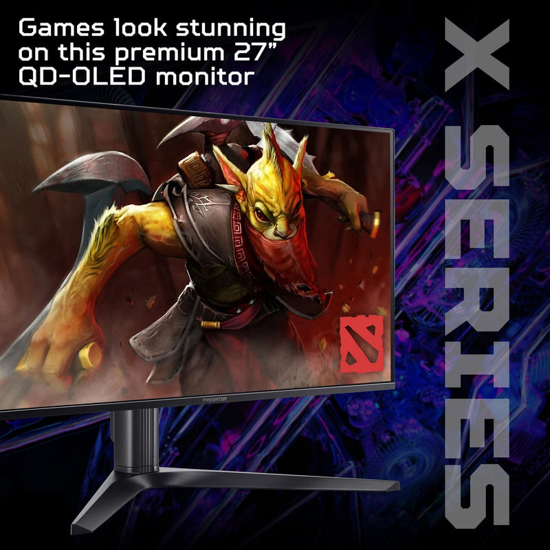Acer Predator X27U Z1 27” 2560x1440 QD-OLED 280Hz 0.03ms FreeSync Widescreen Gaming Monitor