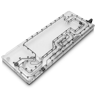 EK Water Blocks EK-Quantum Reflection² Fractal XL D5 PWM D-RGB Distro Plate - Plexi