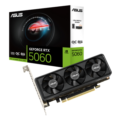 Asus GeForce RTX 5060 LP BRK OC 8GB GDDR7 PCI-Express Graphics Card