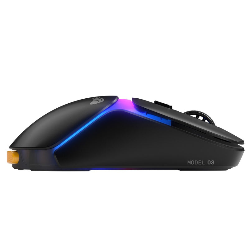 Glorious Gaming Model O3 Wireless Gaming Mouse - InfinitePlay - Black