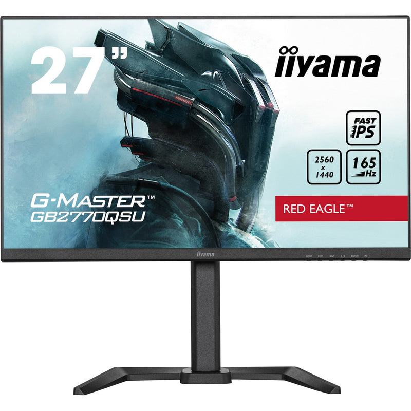 iiyama 27" G-Master GB2770QSU-B6 2560x1440 Fast IPS 180Hz 0.2ms FreeSync Widescreen Gaming Monitor