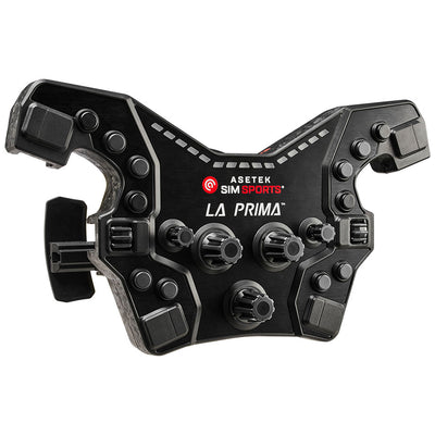 Asetek SimSports La Prima Formula Button Box V2 - Black / Grey