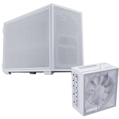 Lian Li B4 Mesh White & SX 850W Platinum - Builder Bundle