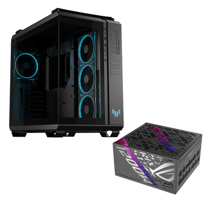 Asus TUF GT502 Horizon Case & Strix 1200 Platinum - Builder Bundle