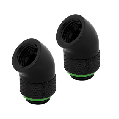 Corsair Hydro X Series 45° Rotary Adapter Dual Pack - Black (CX-9055002-WW)