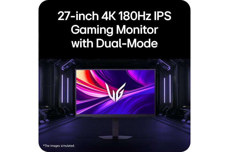 B Grade LG UltraGear 27G810A-B 27" 3840x2160 4K UHD IPS 180Hz FreeSync/G-SYNC 1ms DisplayHDR 400 Ultrawide Gaming Monitor