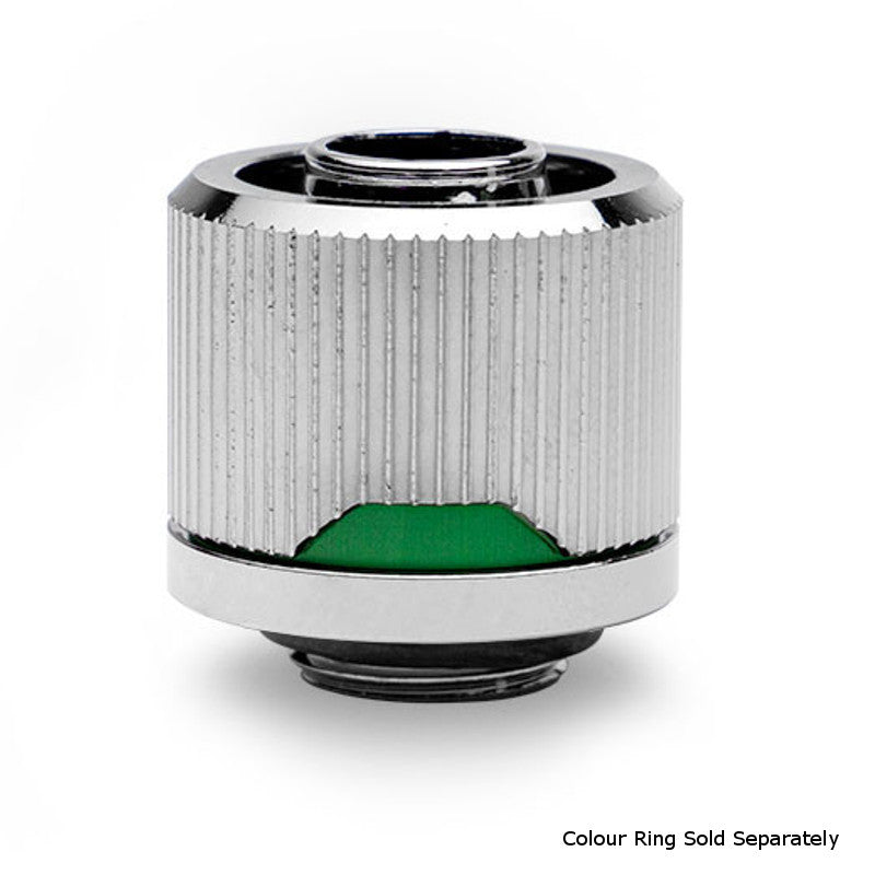 EK Water Blocks EK-Quantum Torque STC 12/16mm Soft Tubing Compression Fitting - Nickel