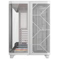 Corsair AIR 5400 RS-R ARGB Triple Chamber Mid-Tower PC Case - White