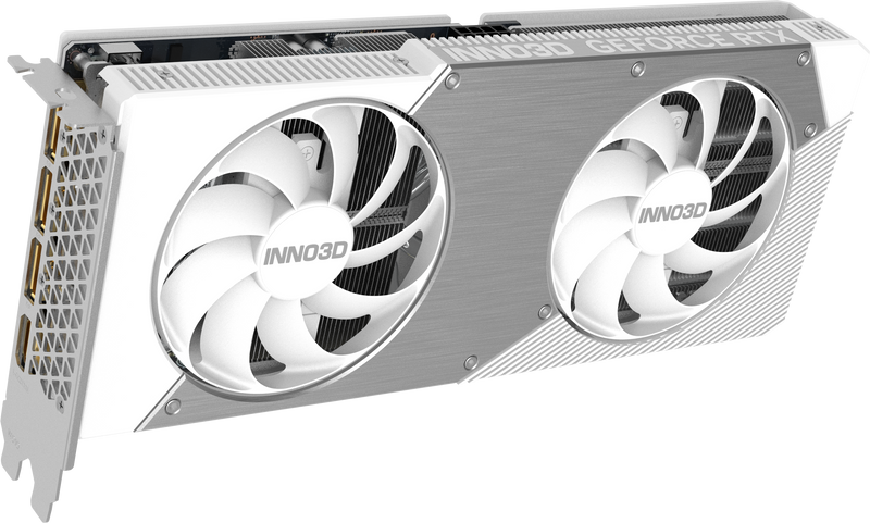 Inno3D GeForce RTX 5060 Ti Twin X2 OC White 16GB GDDR7 PCI-Express Graphics Card