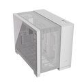 Corsair 2500D AIRFLOW Micro ATX Dual Chamber PC Case – White CC-9011264-WW