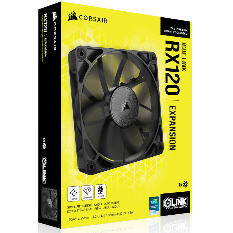CORSAIR iCUE LINK RX120 120mm PWM Expansion Fan