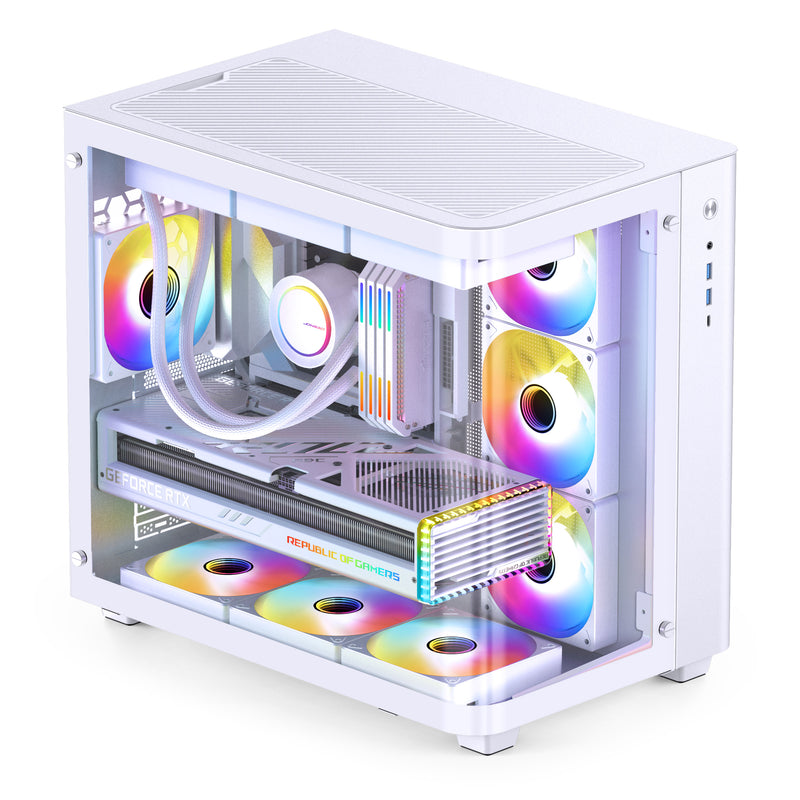 Jonsbo TK-3 ATX Case - White