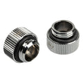 Bitspower Touchaqua 12mm Hard Tubing Fittings - Silver (2 PCS )