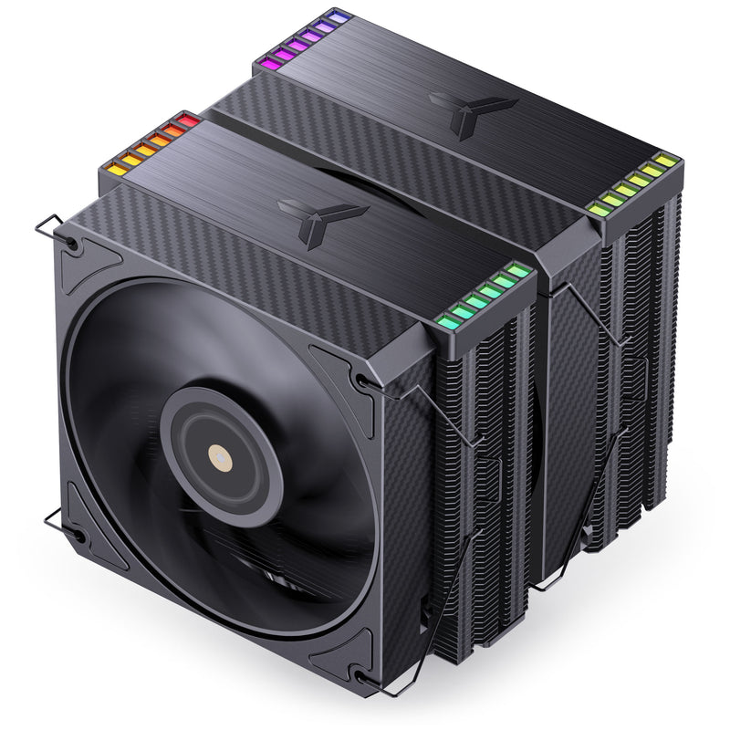 Jonsbo HX6280 RGB Black Dual Tower CPU Cooler -  130mm