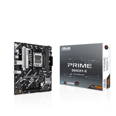 Asus PRIME B840M-K (Socket AM5) DDR5 Micro-ATX Motherboard