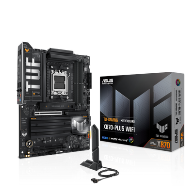 B Grade Asus TUF GAMING X870-PLUS WIFI (Socket AM5) DDR5 ATX Motherboard