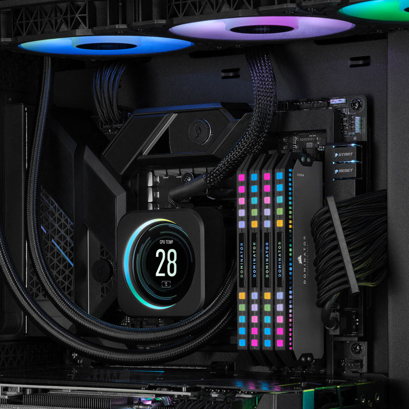 Corsair Dominator Platinum RGB EXPO 64GB (2X32GB) DDR5 PC5-48000C30 6000MHz Dual Channel Kit