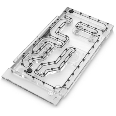 EK Water Blocks EK-Quantum Reflection² PC-O11D EVO D5 PWM D-RGB Distro Plate - Plexi