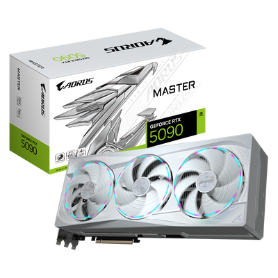 Gigabyte GeForce RTX 5090 Aorus Master Ice 32GB GDDR7 PCI-Express Graphics Card