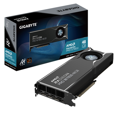 Gigabyte Radeon PRO W7800 AI TOP 48GB Graphics Card