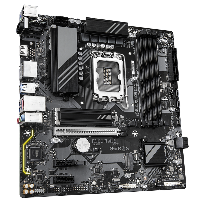 Gigabyte B760M DS3H WIFI6E GEN5 (LGA 1700) DDR5 Micro-ATX Motherboard