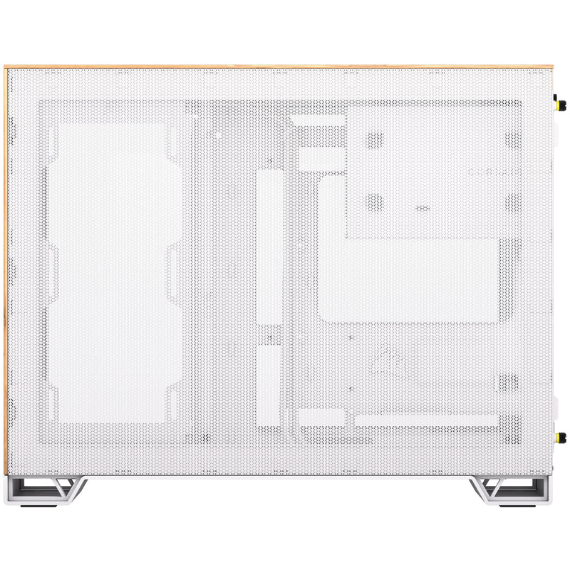Corsair 2500X Micro ATX Dual Chamber PC Case, White/Bamboo (CC-9011288-WW)