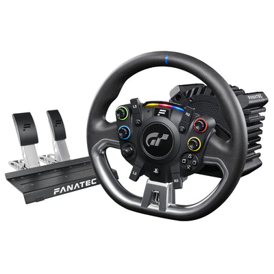 Fanatec GT DD RWP PRO (DD+SW+P) + QR2 (Steering Wheel, DD Wheelbase Pedals, Table Clamp) Racing Sim Bundle
