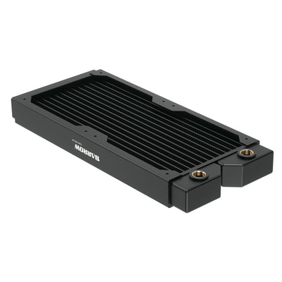 Barrow Dabel-28b 240mm Dual Fan Radiator with 28mm Depth - Black