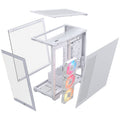 CORSAIR 3500X RS-R ARGB Tempered Glass Mid-Tower PC Case, White