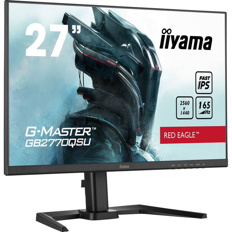 iiyama 27" G-Master GB2770QSU-B6 2560x1440 Fast IPS 180Hz 0.2ms FreeSync Widescreen Gaming Monitor