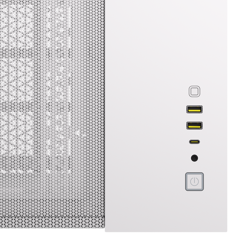 Corsair 2500D AIRFLOW Micro ATX Dual Chamber PC Case – White CC-9011264-WW